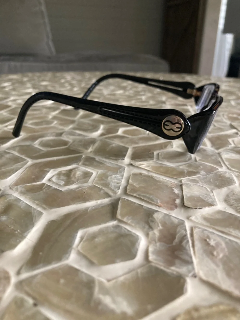 Escada VES 123 Col.700 Eyeglasses 54-15-140 IN Black ‘Made in Italy’
